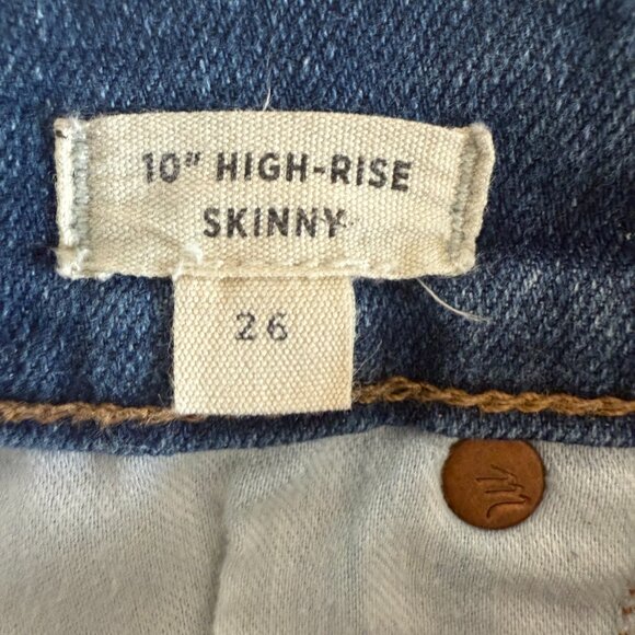 Madewell High Rise Women Jeans - Blue - Picture 4 of 9